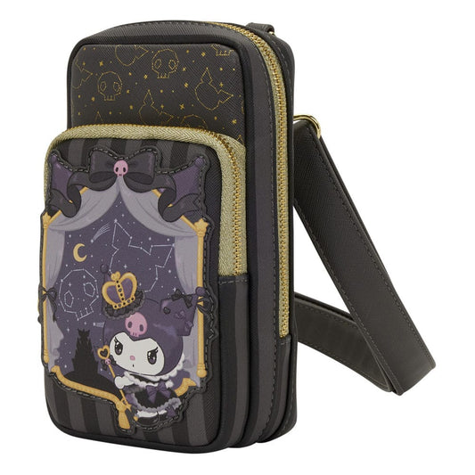 Sanrio by Loungefly Crossbody with Coin Bag 20th Anniversary Kuromi Cell Phone 0671803564695
