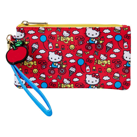 Hello Kitty by Loungefly Coin/Cosmetic Bag 50th Anniversary AOP 0671803490901