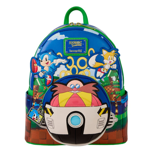 Sega by Loungefly Mini Backpack Sonic - The Hedgehog 0671803545489