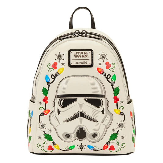 Star Wars by Loungefly Mini Backpack Stormtrooper Holiday 0671803564138