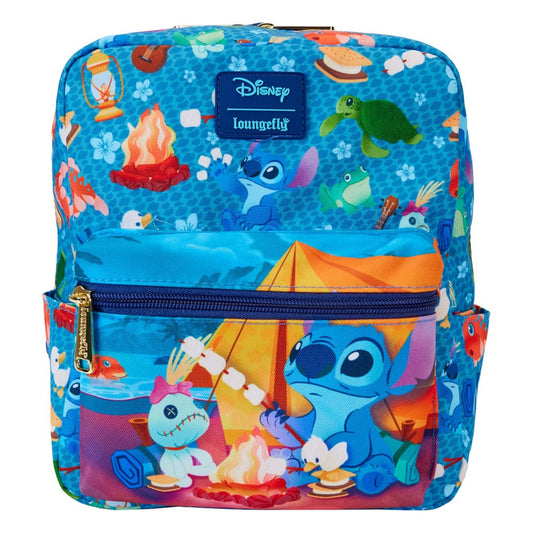 Disney by Loungefly Mini Backpack Lilo and Stitch Camping Cuties AOP 0671803514102