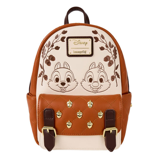 Disney by Loungefly Backpack Mini Quilted Chip and Dale 0671803543157