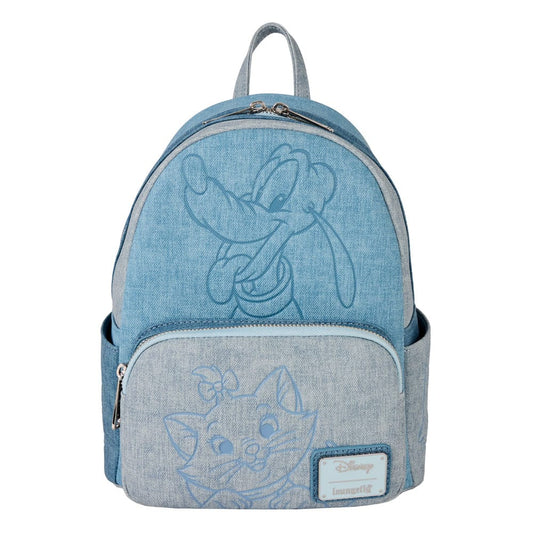 Disney by Loungefly Backpack Mini Faux Denim Dogs & Cats 0671803545229