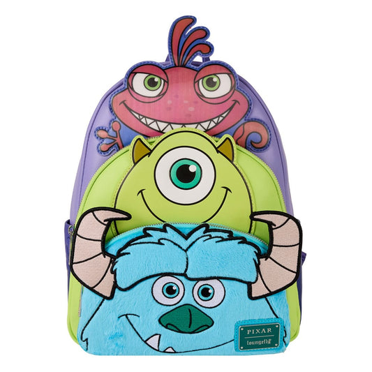 Monsters, Inc. by Loungefly Mini Backpack Mike Sulley and Randall 0671803545298
