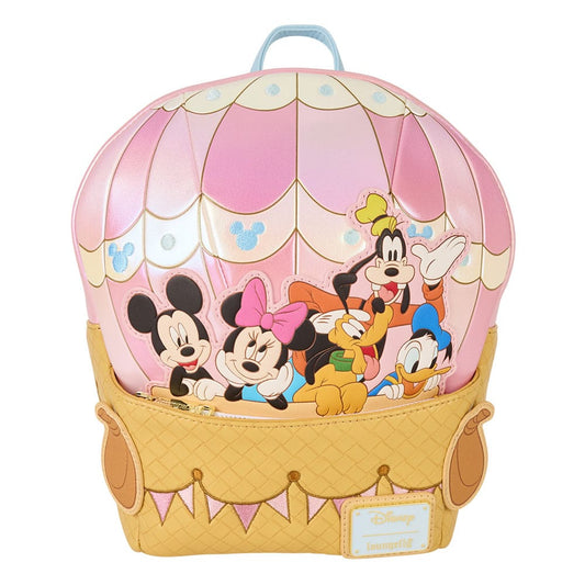 Disney by Loungefly Mini Backpack Mickey & Friends Figural Hot Air Balloon 0671803548213