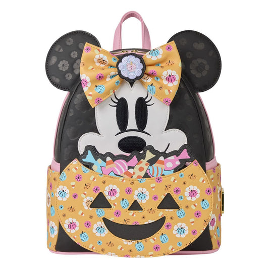 Disney by Loungefly Mini Backpack Minnie Mouse Pumpkin 0671803555730