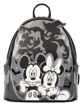 Mickey & Minnie by Loungefly Mini Backpack Ghost Light Up Glow 0671803587601