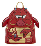 Mulan by Loungefly Mini Backpack Mushu Glitter 0671803590786
