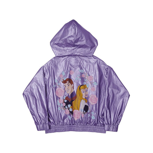 Disney by Loungefly Windbreaker Jacket Princess Aurora & Prince Phillip Size S 0671803546189