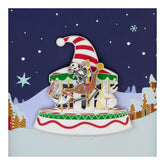 Nightmare Before Christmas by Loungefly Enamel 3" Pins Christmas Town Carousel 3" Limited Edition 8 cm 0671803528079