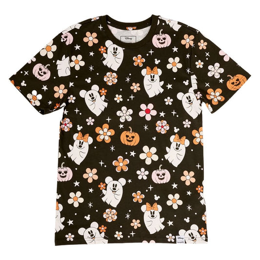 Disney by Loungefly Tee T-Shirt Unisex Mickey and Friends Halloween Size S 0671803522855