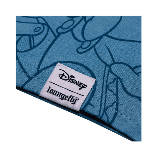 Pinocchio by Loungefly Tee T-Shirt Unisex Blue Fairy Shirred Raglan Size S 0671803546127