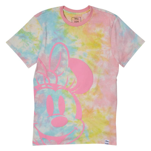 Disney by Loungefly Tee T-Shirt Unisex Minnie Mouse Tie Die Size S 0671803554641
