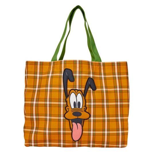 Disney by Loungefly Canvas Tote Bag Pluto 95th Anniversary 0671803556058
