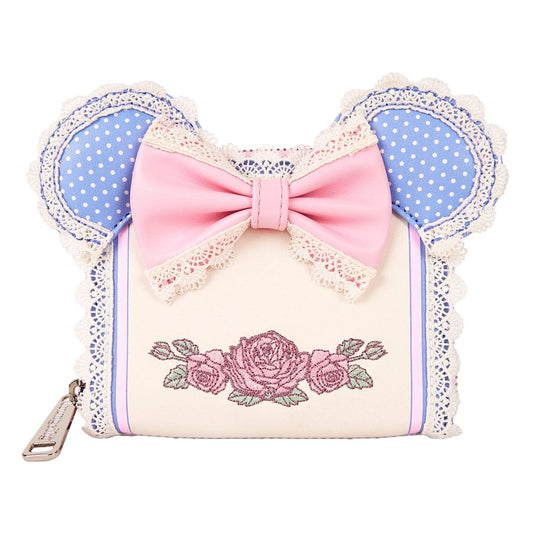 Disney by Loungefly Wallet Minnie Floral and Lace Ears 0671803542907