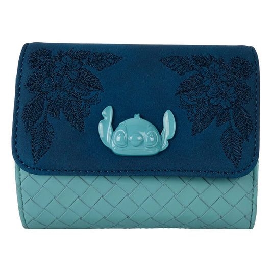 Disney by Loungefly Wallet Stitch Embroidered  0671803548602
