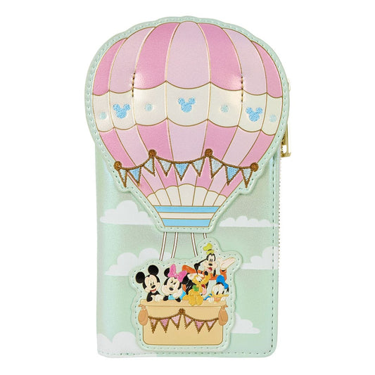 Disney by Loungefly Wallet Mickey & Friends Hot Air Ballon 0671803548244
