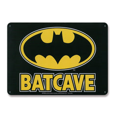DC Comics Tin Sign Batcave 15 x 21 cm 4045846388659