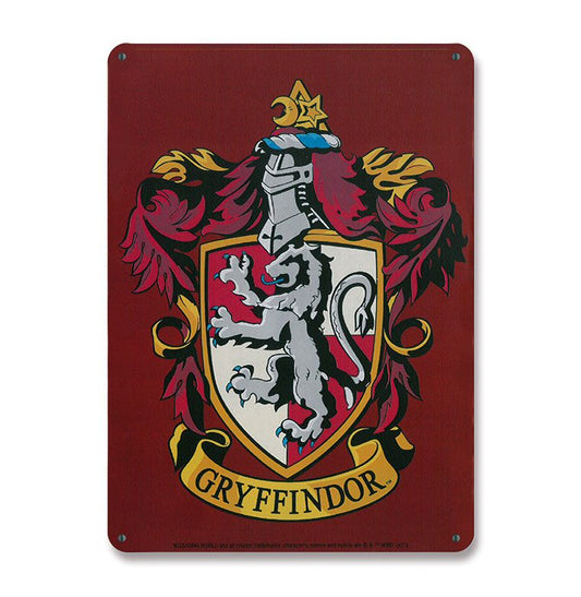 Harry Potter Tin Sign Gryffindor 15 x 21 cm 4045846388277