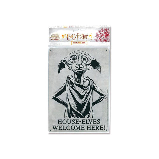 Harry Potter Tin Sign House-Elves 15 x 21 cm 4045846388642