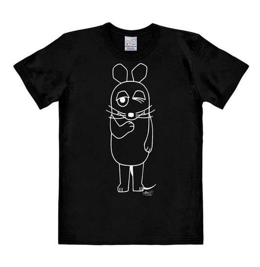 Die Sendung mit der Maus (The Show with the Mouse) Easy Fit T-Shirt Outline   Size L 4045846424975