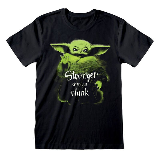 Star Wars The Mandalorian T-Shirt Stronger Than You Think Size M 5056599783102