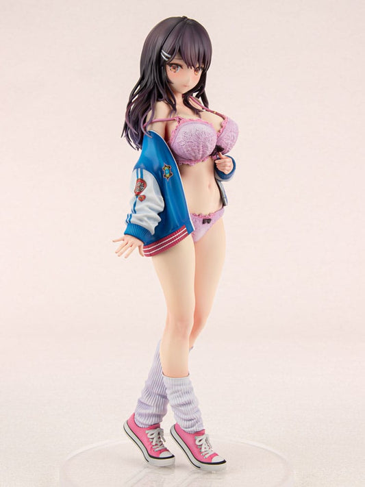 Original Character PVC Statue 1/6 Sukajan Jacket Kanojo wa Cool de Itai! Kyouka Kagura 27 cm 4902273507759