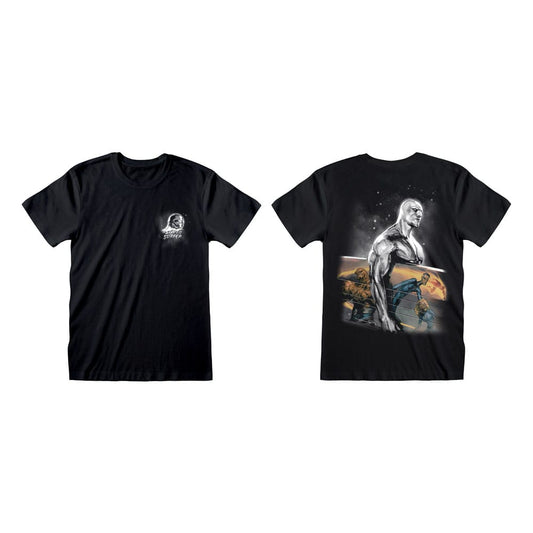 Fantastic 4 T-Shirt Silver Surfer Size S 5056811556965