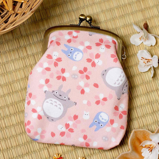 My Neighbor Totoro Coin Purse Totoro Cherry Blossoms 4992272735956