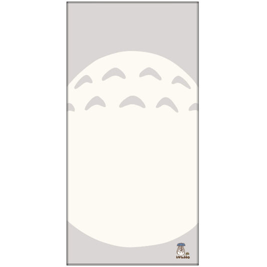My Neighbor Totoro Large Bath Towel Totoro's Belly 60 x 120 cm 4992272922073