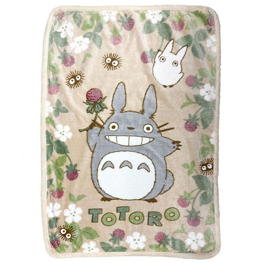 My Neighbor Totoro Fluffy blanket Totoro Raspberry 100 x 140 cm 4992272929591