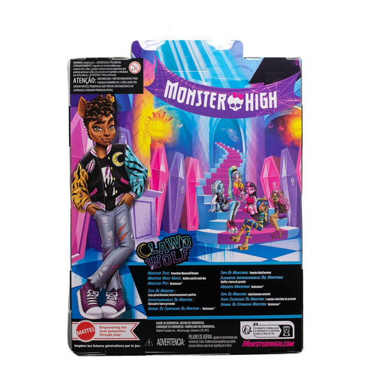Monster High Doll Clawd Wolf 0194735139507
