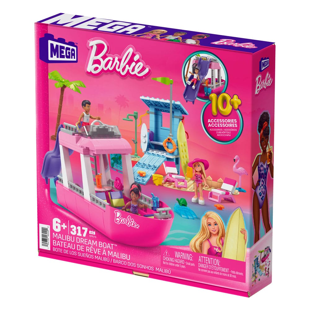 Barbie MEGA Construction Set Malibu Dream Boa 0194735164400