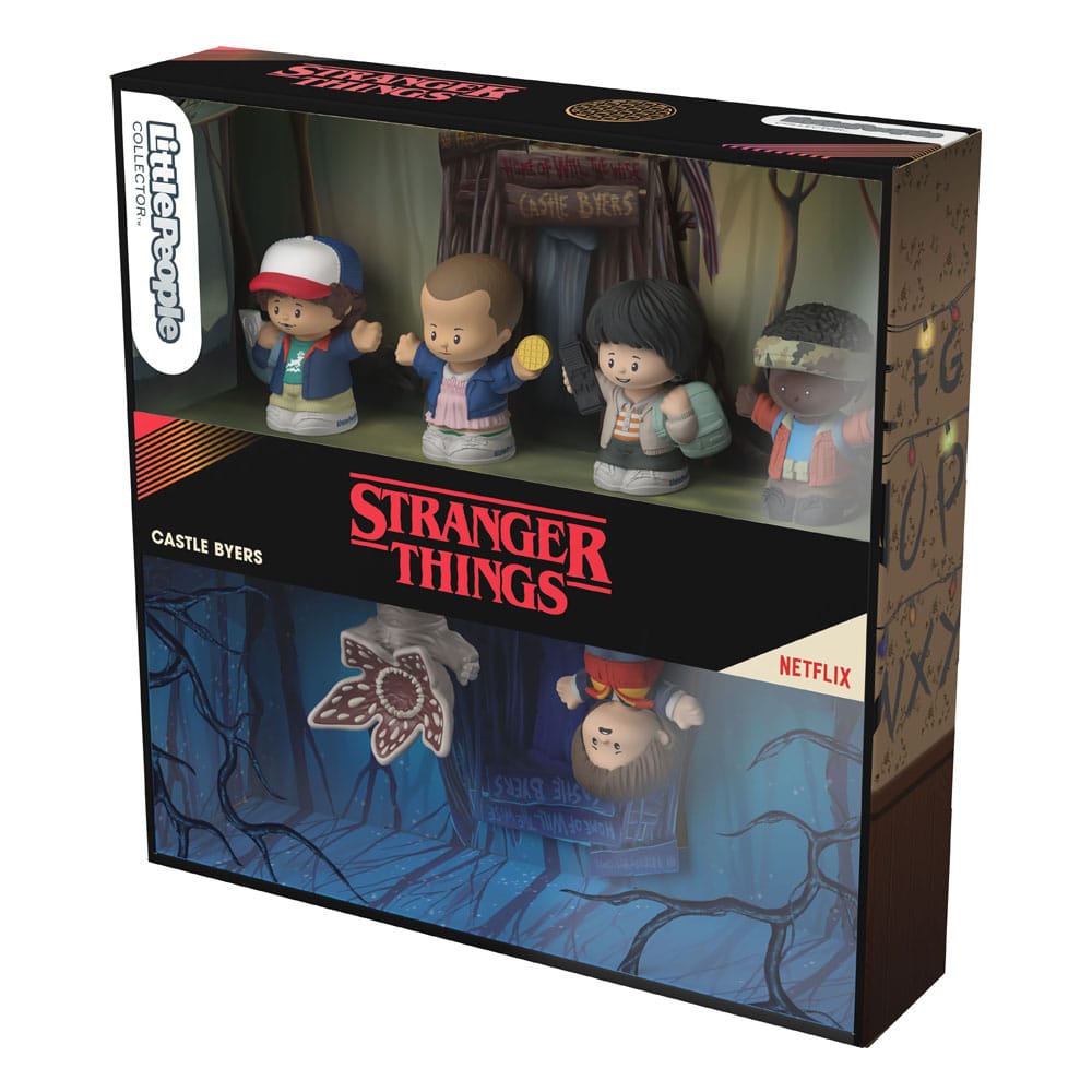 Stranger Things Fisher-Price Little People Collector Mini Figures 6-Pack Castle Byers 7 cm 0194735195725