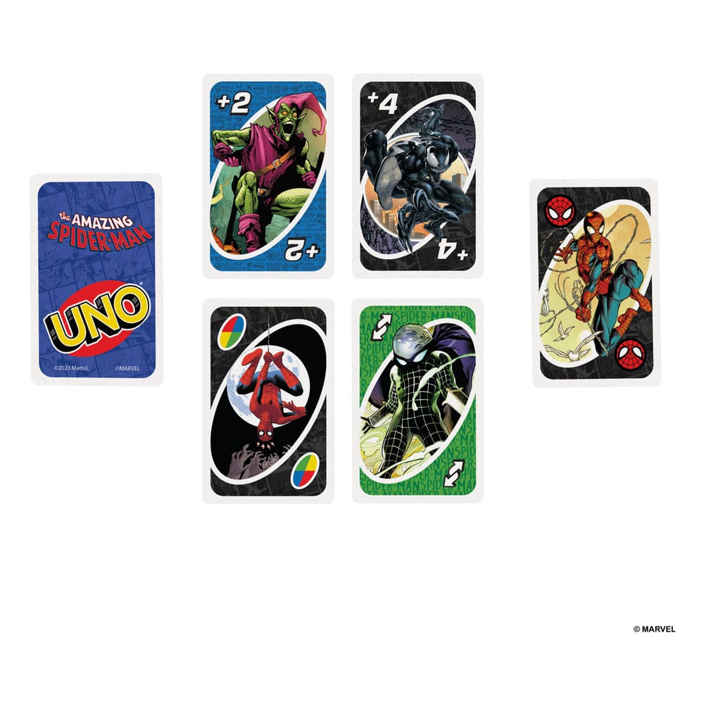 The Amazing Spider-Man Card Game UNO 0194735241415