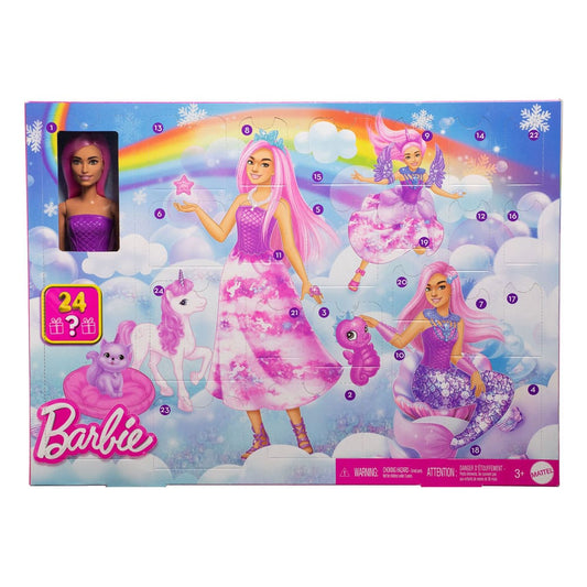 Barbie Advent Calendar with Doll Fantasy 0194735300402