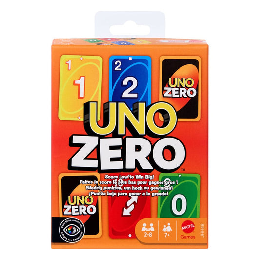 UNO Zero Card Game 0194735331857