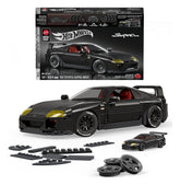 Hot Wheels Elite Mattel Brick Shop Building Set 1/16 '94 Toyota Supra MKIV 0194735349104