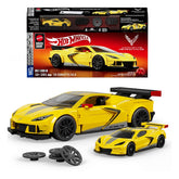 Hot Wheels Speed Mattel Brick Shop Building Set 1/32 '20 Corvette C8.R 0194735368891