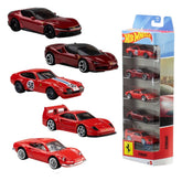 Ferrari Hot Wheels Die-Cast Vehicle 5-Pack 1/64 0194735367887