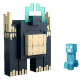 Minecraft Dungeons II Action Figure with Light and Sound Twisted Warden 194735379033