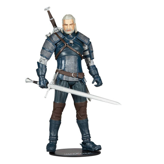 The Witcher Action Figure Geralt of Rivia (Viper Armor: Teal Dye) 18 cm 0787926134087