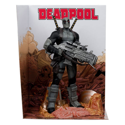 Marvel Collection PVC Statue 1/6 Deadpool (Deadpool #1)(Grey Suit Chase) 27 cm 0787926148176