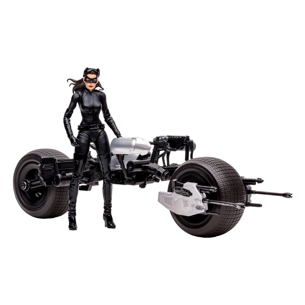 DC Multiverse Vehicle Batpod with Catwoman (T 0787926157345