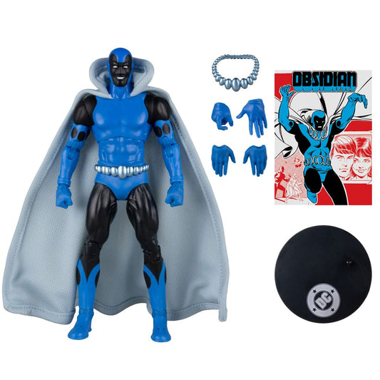 DC Direct Action Figure Obsidian (Infinity Inc #16) (Chase) (Gold Label) 18 cm  0787926159691