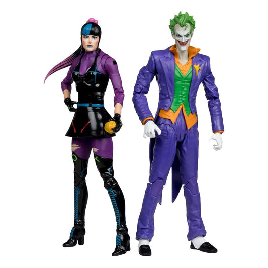 DC Multiverse Action Figures Pack of 2 The Joker & Punchline 18 cm 0787926159936