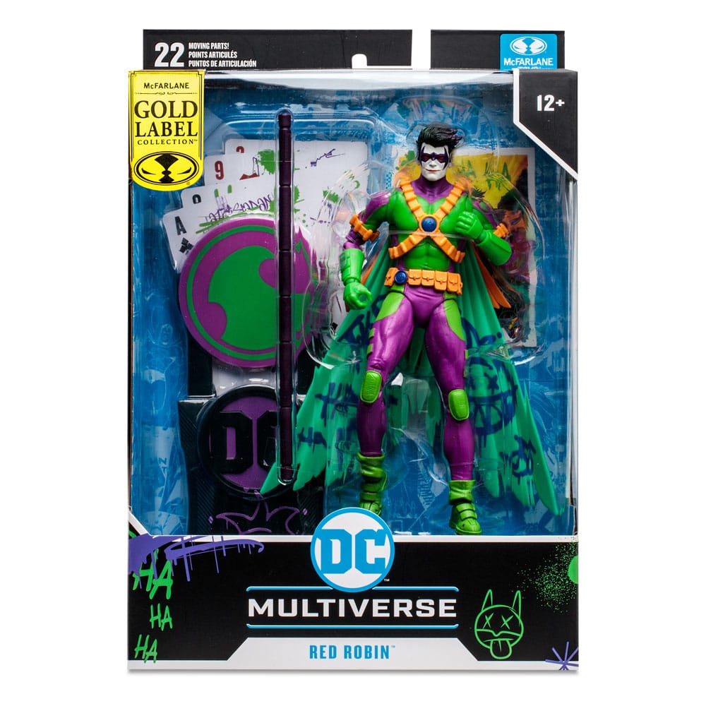 DC Multiverse Action Figure Jokerized Red Rob 0787926170627