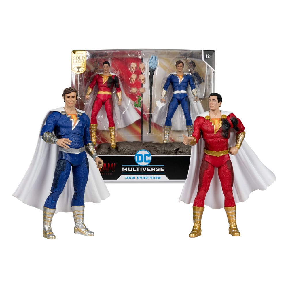 DC Multiverse Action Figures Pack of 2 Shazam 0787926171310