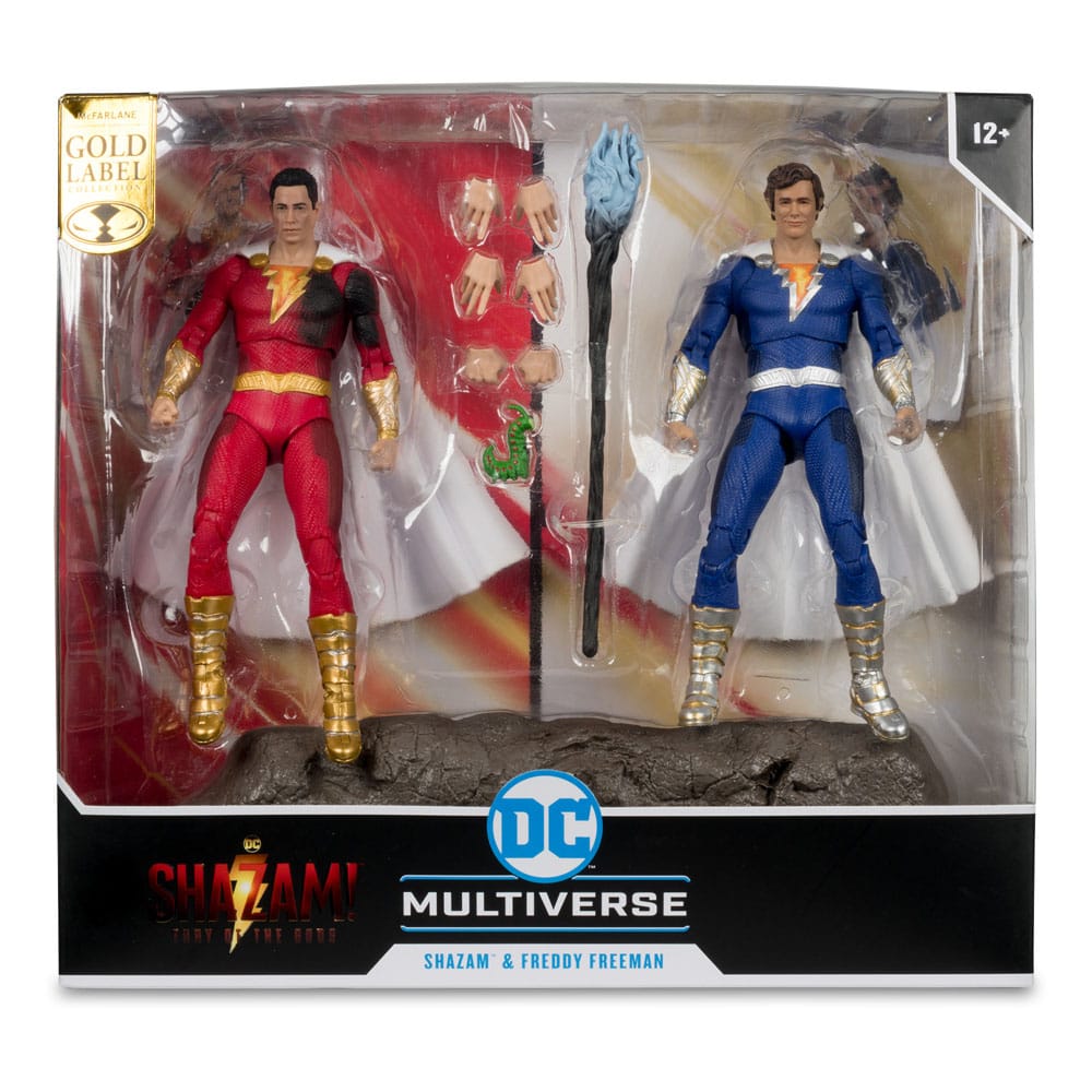 DC Multiverse Action Figures Pack of 2 Shazam 0787926171310