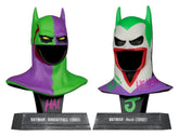 Batman DC Direct Mini Replica 1/3 2-pack Batman Cowls Hush & Knightfall (Jokerized) (Gold Label) 18 cm 0787926179491